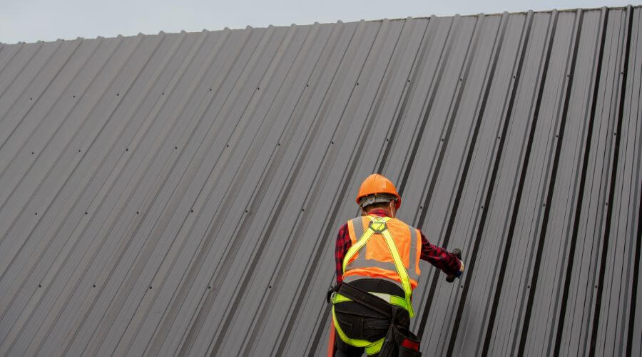 Professional metal roof installation services in Talco, TX